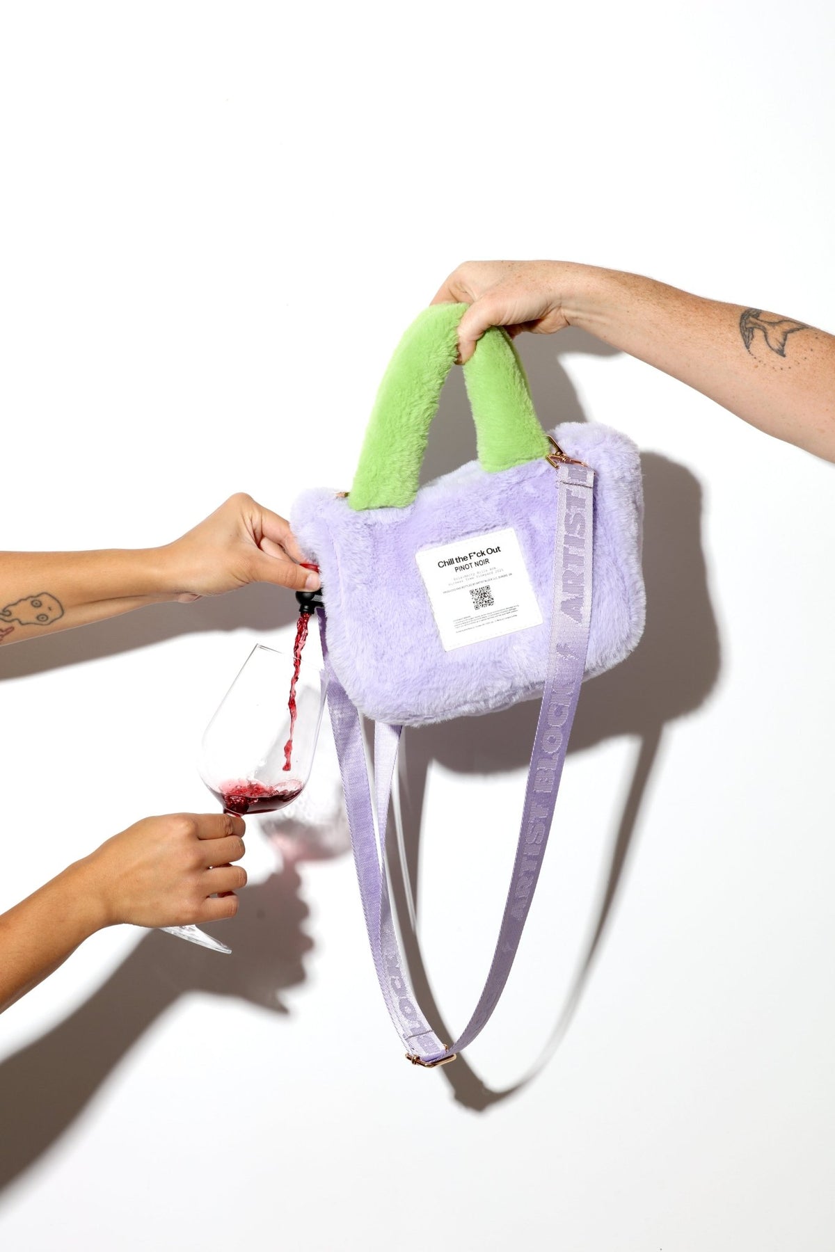 Chill The F*ck Out Wine Handbag | '25 (Chilled) Pinot Noir - Artist Block Wine