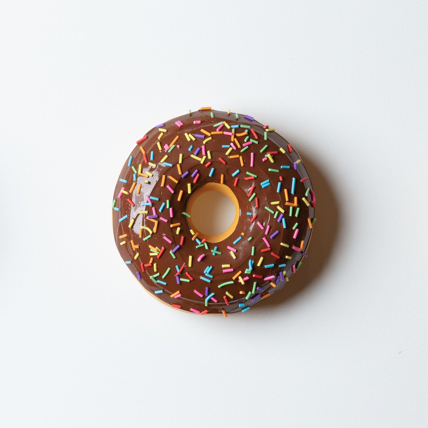 "Chocolate with Sprinkles" Dotnut by Anna Sweet - Artist Block Wine