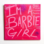 "I'm A Barbie Girl" 24 x 24 by Jory Coup - Artist Block Wine