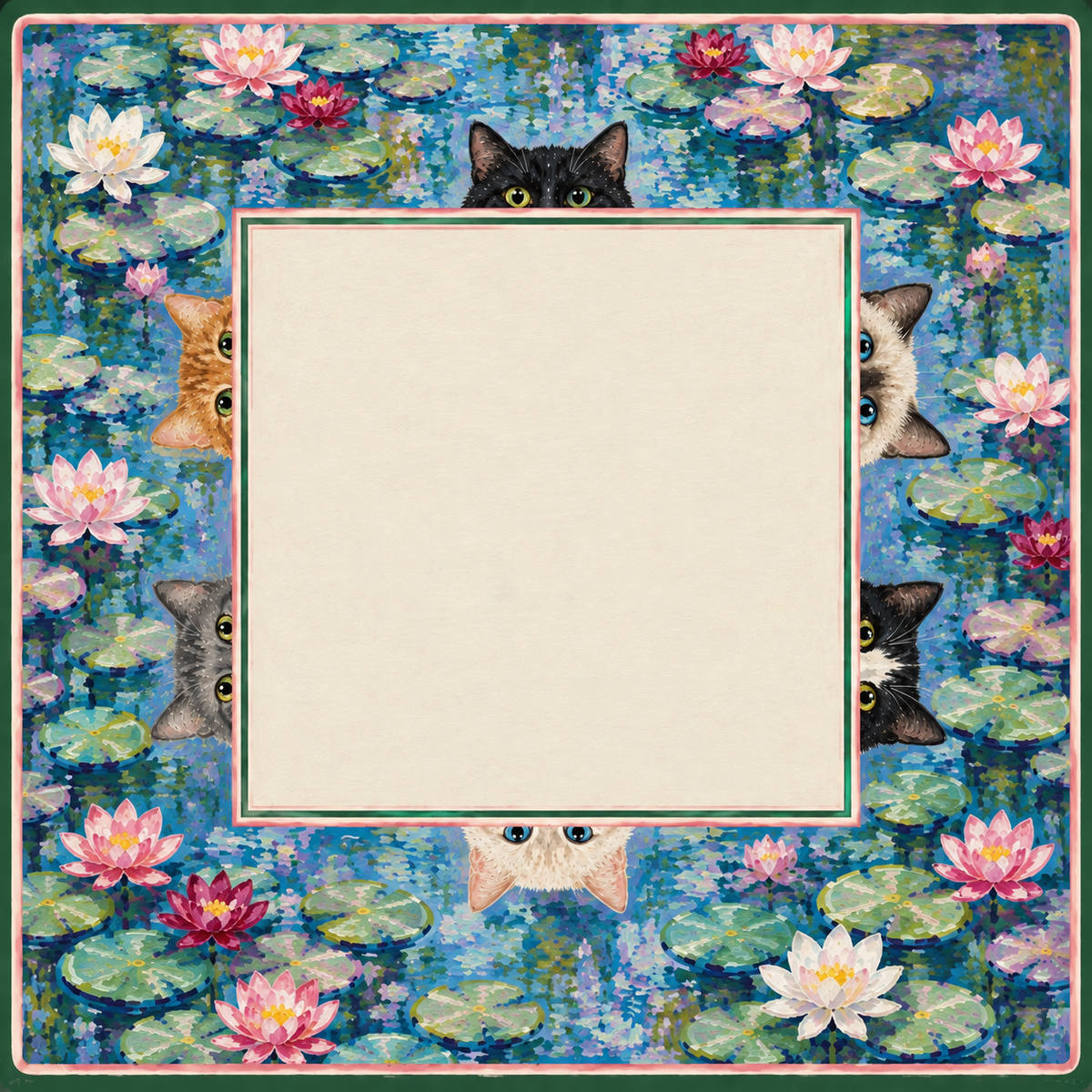 Monet's Cats - Artist Block Wine