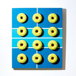"Pickleball DotNut" 20 x 24 by Anna Sweet - Artist Block Wine